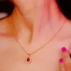 collier rouge passion