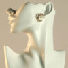 Boucles d'oreilles Créole Épure 2 boucles d oreille creole epure macdame scaled
