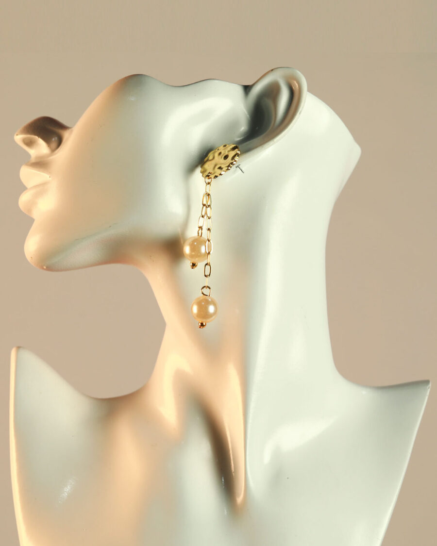 Boucles d'oreilles Perles Cascade