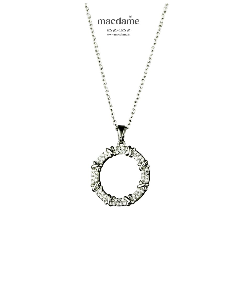 Collier "Serpentin d'Argent"