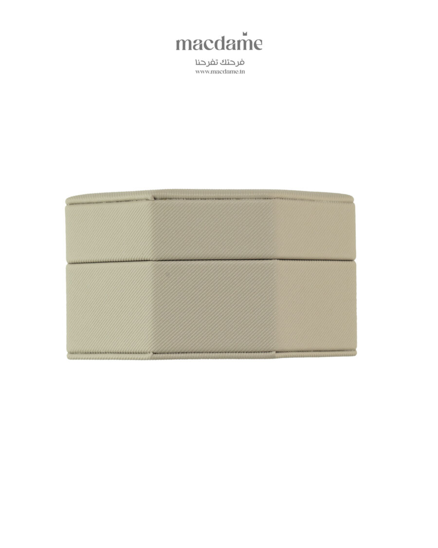 Boîte à Bijoux "Écrin Sable d’Or"