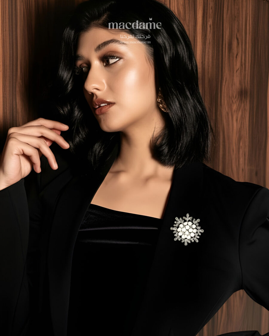 Broche Perle Glacee macdame4