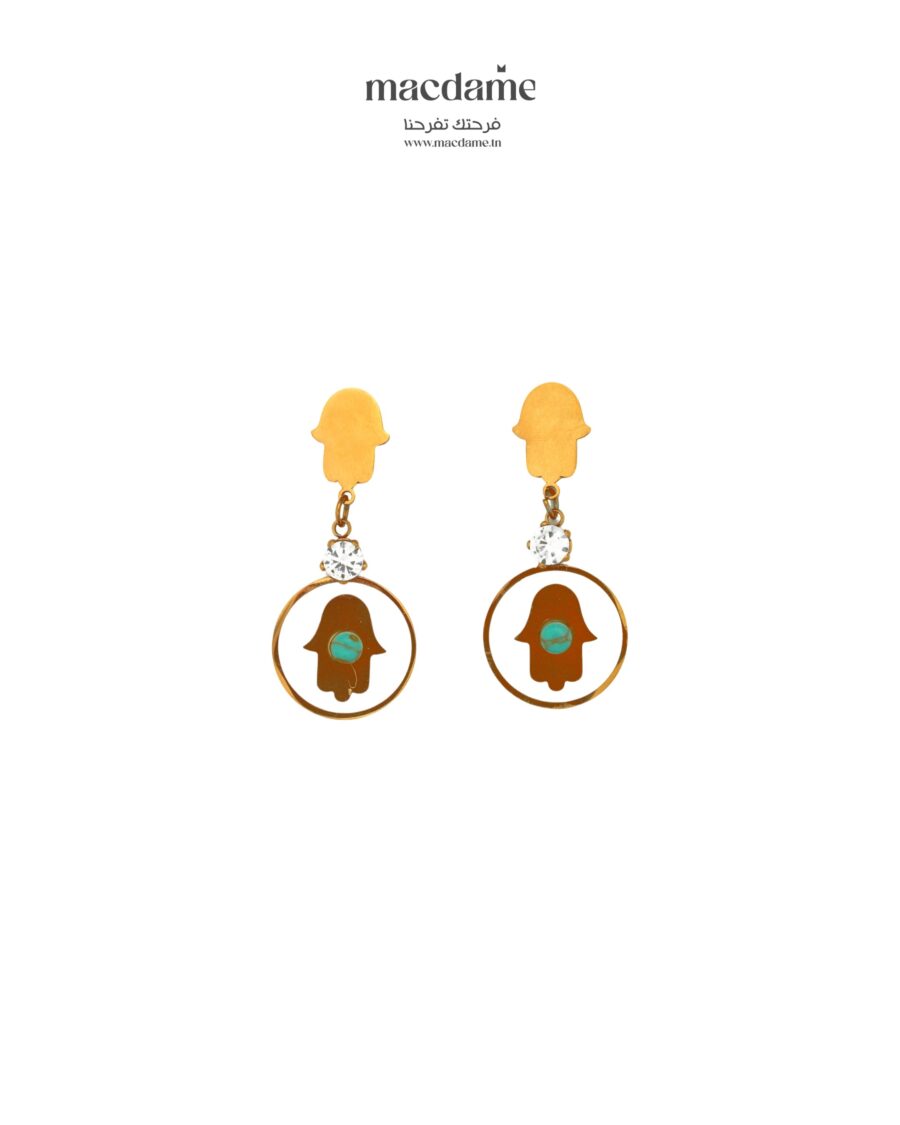 Boucles d'oreilles "Lumière de Lune"