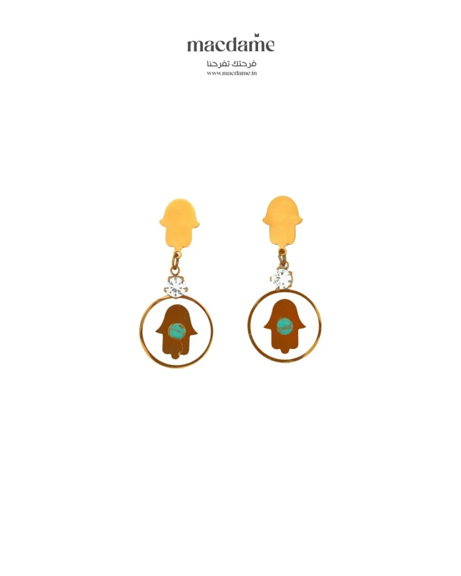 Boucles d'oreilles "Lumière de Lune"