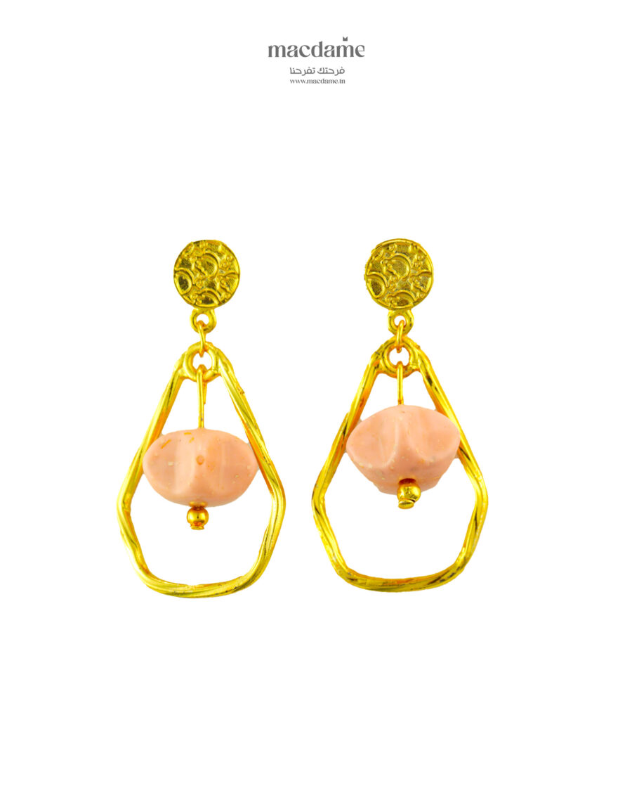 Boucles d’Oreilles "Pétale de Lune"