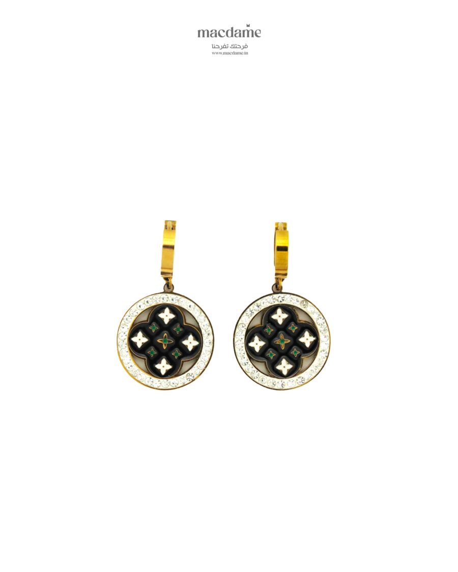 Boucles d’Oreilles "Élégance Impériale"