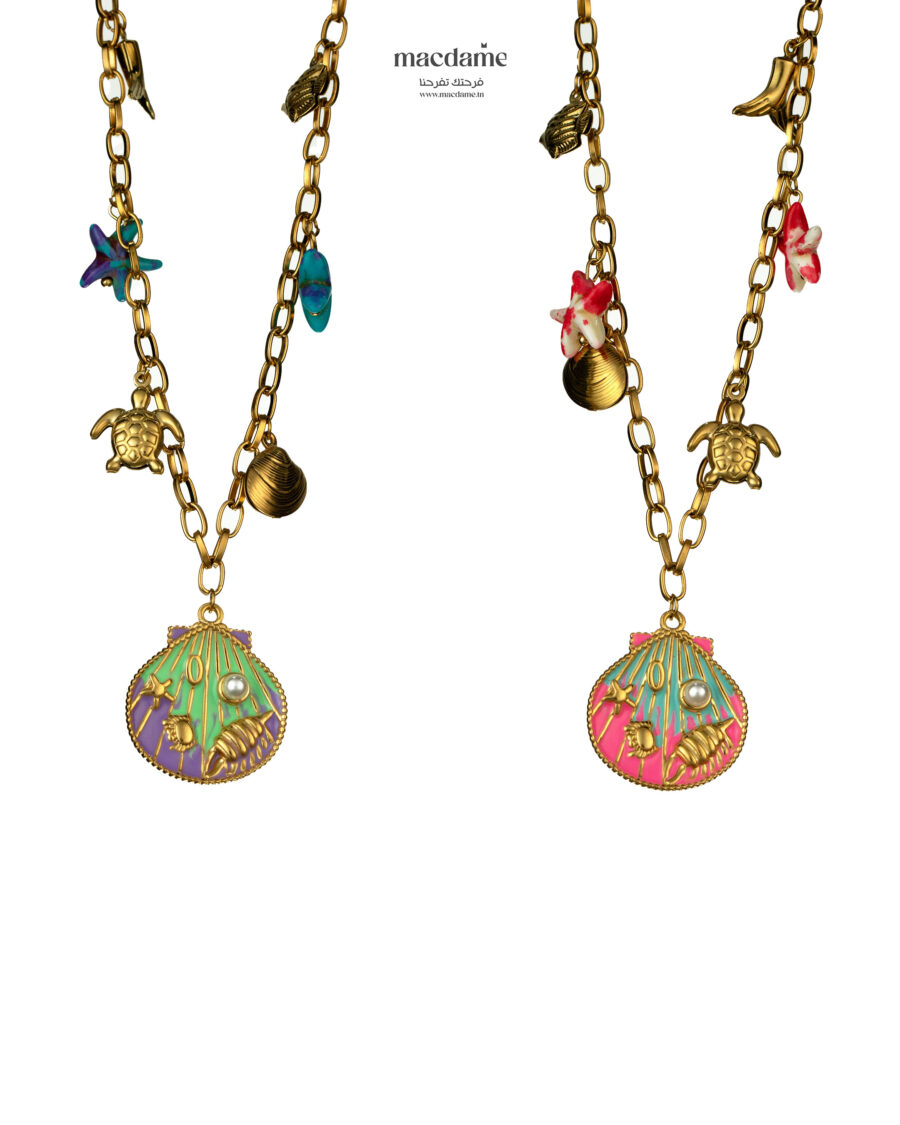 Pack Collier “Coral Sunset”