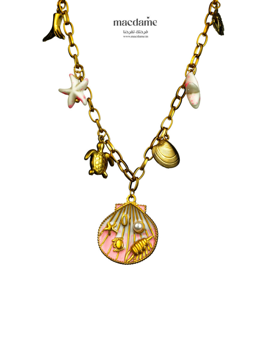 Collier Rose Éternelle