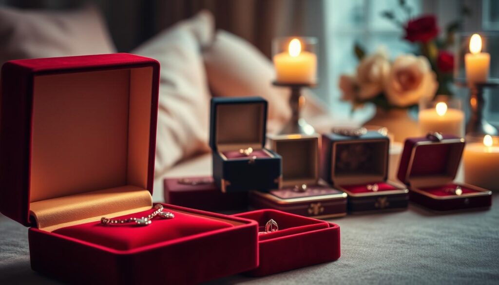 coffrets bijoux Saint-Valentin