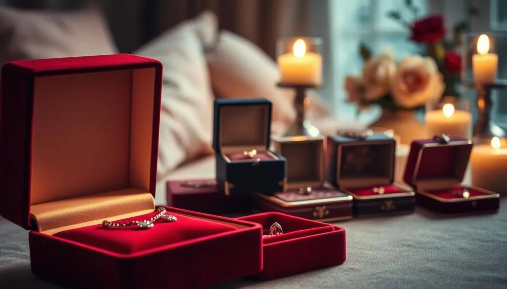 coffrets bijoux Saint-Valentin