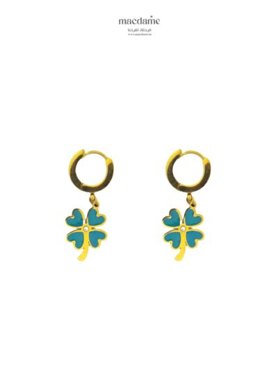 Boucles d’Oreilles Lumina – boucles d'oreilles femme en acier 316L, bijou cadeau Macdame