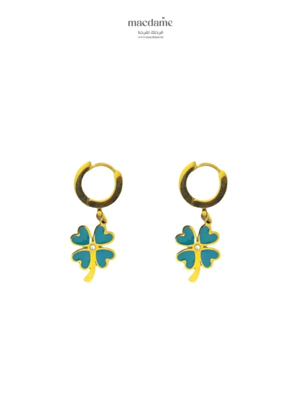 Boucles d’Oreilles Lumina – boucles d'oreilles femme en acier 316L, bijou cadeau Macdame