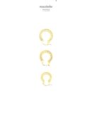Piercings d'oreilles Suroor – boucles d'oreilles femme en acier 316L, bijou cadeau Macdame
