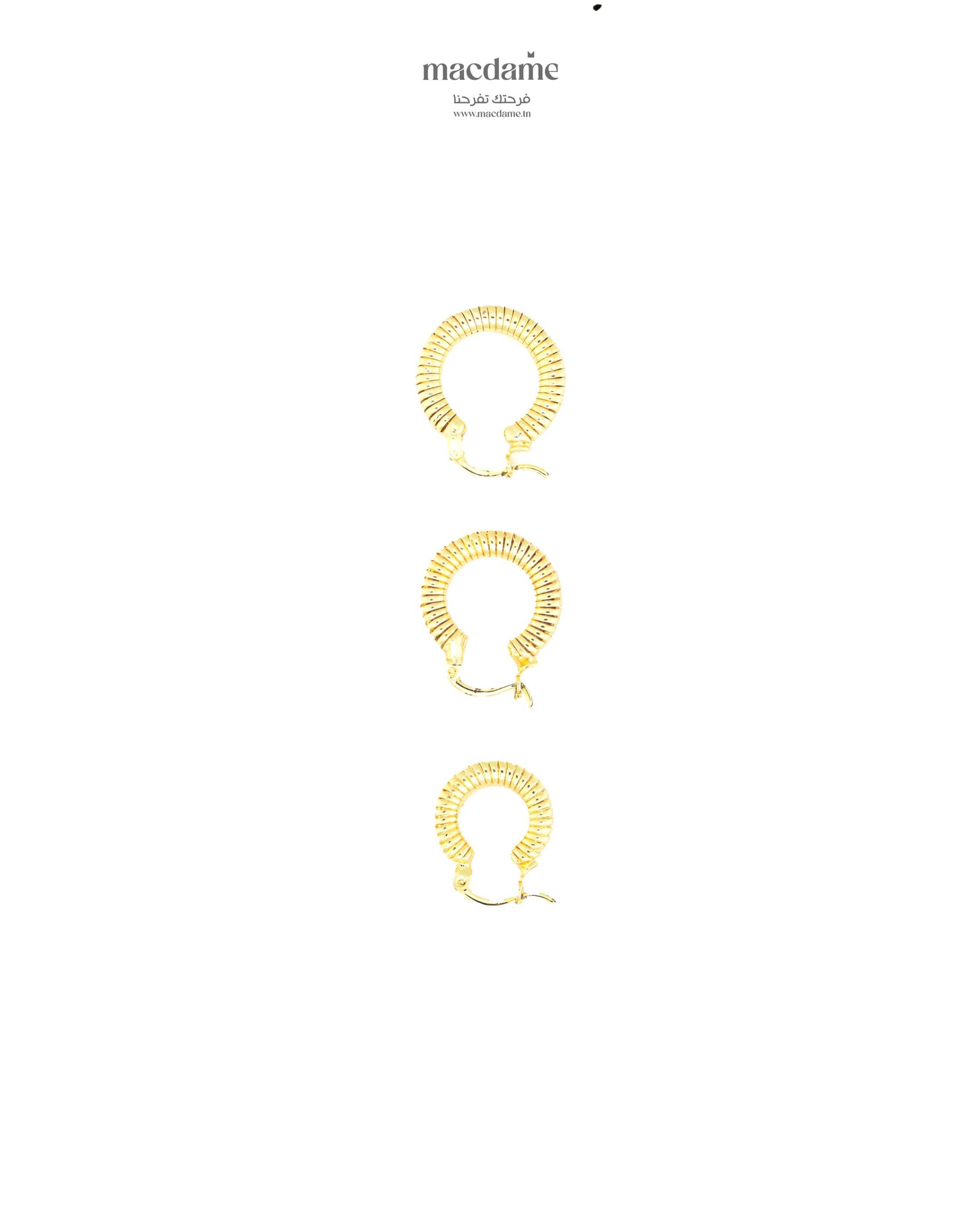 Piercings d'oreilles Suroor – boucles d'oreilles femme en acier 316L, bijou cadeau Macdame