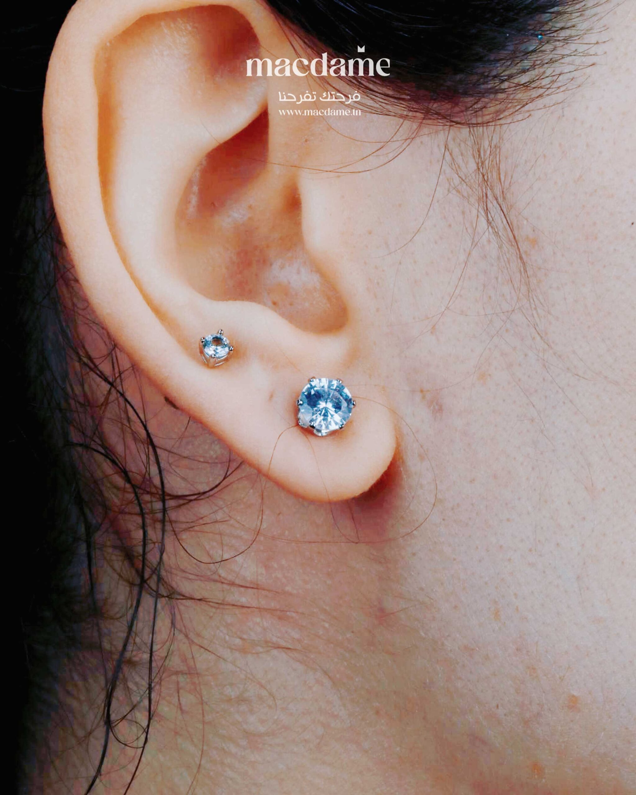 Boucles d’Oreilles Éclat de Joie – boucles d'oreilles femme en acier 316L, photo 2