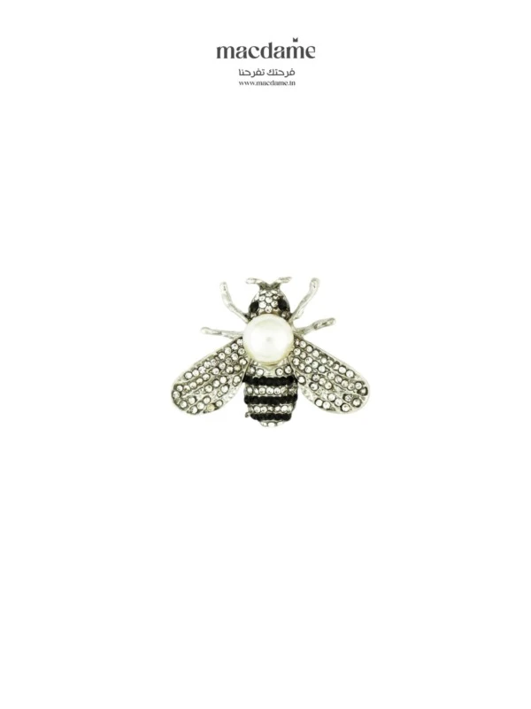 Broche Unique Whispers – broche femme en acier 316L, bijou cadeau Macdame