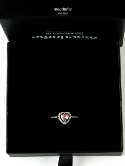 Bague Cœur Romantique – bague femme en acier 316L, photo 2
