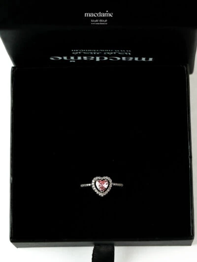 Bague Cœur Romantique – bague femme en acier 316L, photo 2