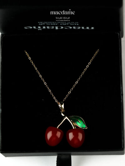 Collier Rouge Tentation – collier femme en argent 925, photo 2