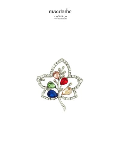Broche Peerless Bloom – broche femme en acier 316L, bijou cadeau Macdame