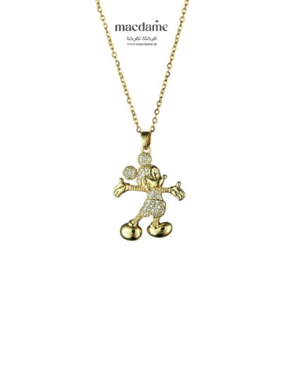 Collier Mickey Chic – collier femme en acier 316L, bijou cadeau Macdame