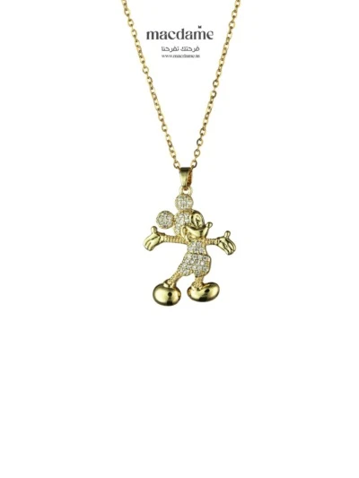 Collier Mickey Chic – collier femme en acier 316L, bijou cadeau Macdame