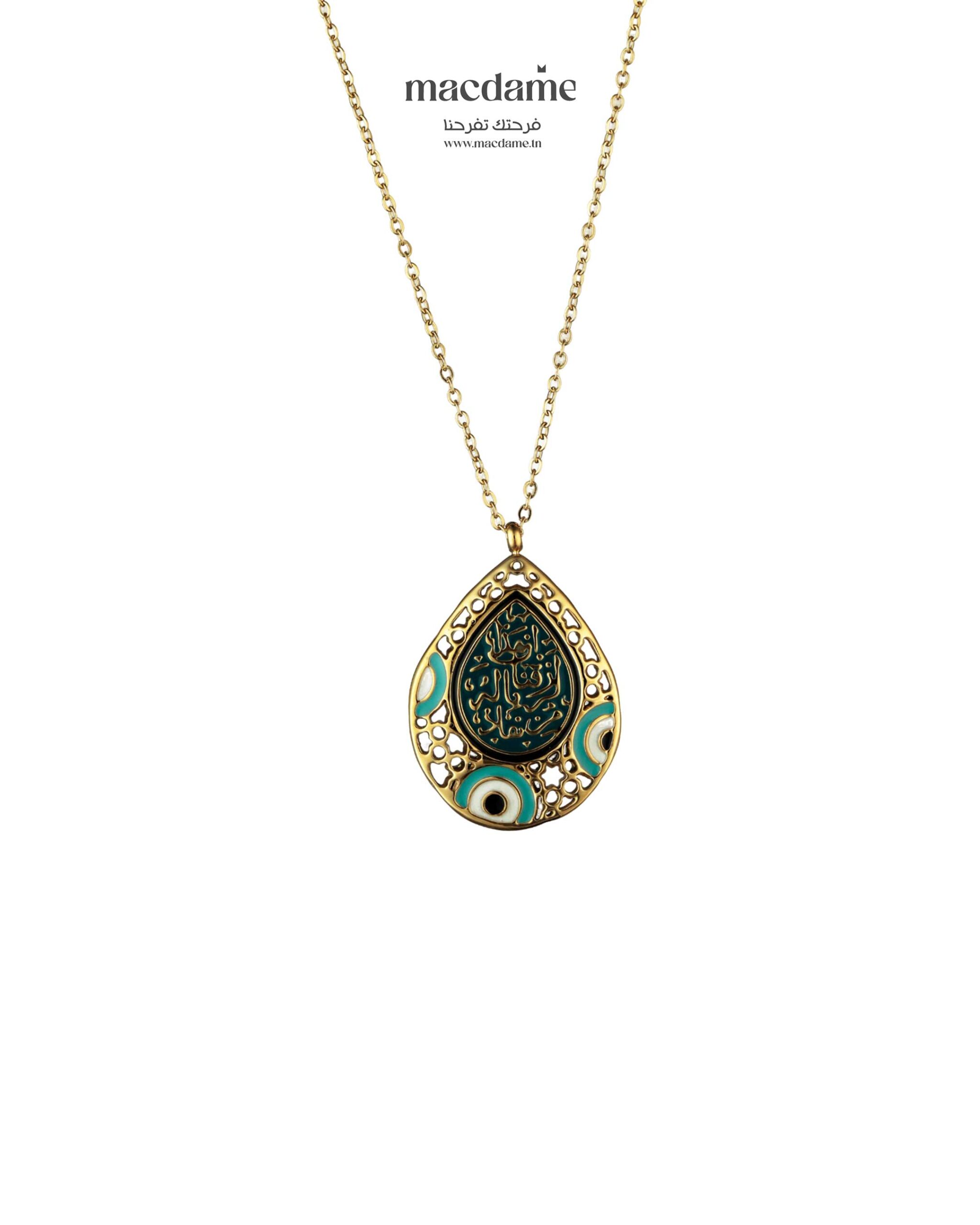 Collier Éternel Printemps – collier femme en acier 316L, bijou cadeau Macdame