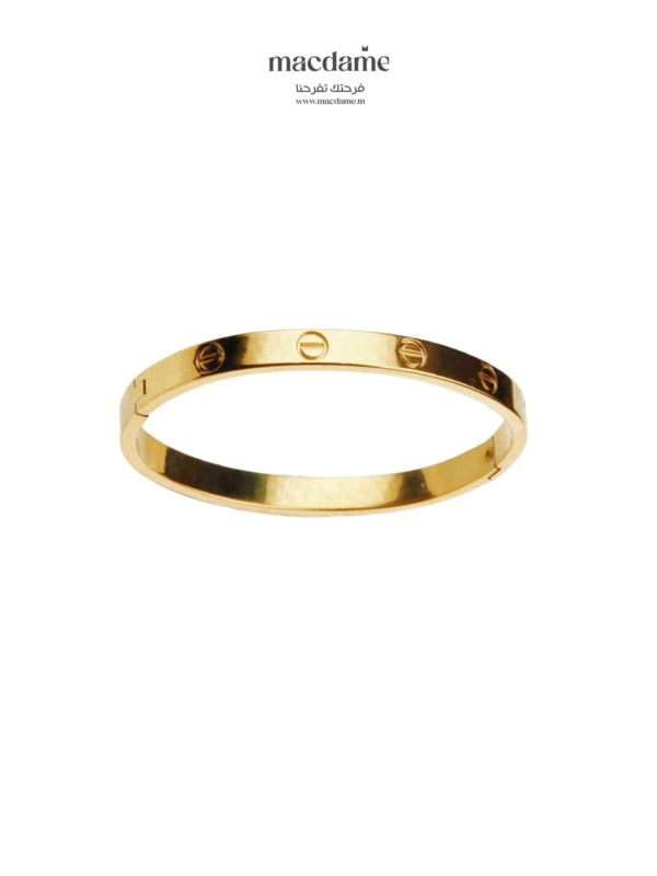 Bracelet Étreinte Éternelle – bracelet femme en acier 316L, bijou cadeau Macdame