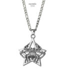 Collier Venom Star – collier homme en acier 316L, bijou cadeau Macdame