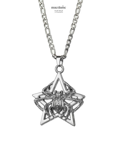 Collier Venom Star – collier homme en acier 316L, bijou cadeau Macdame