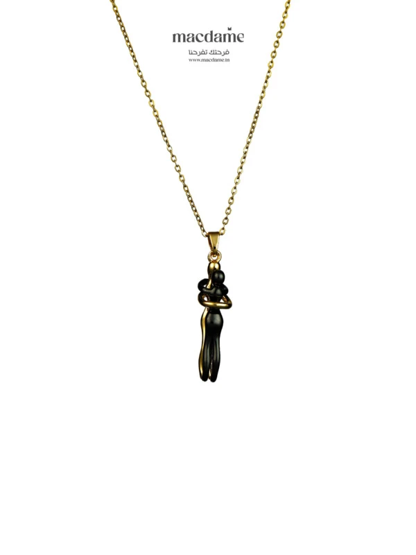 Collier Perle d’Aurore – collier femme en acier 316L, bijou cadeau Macdame