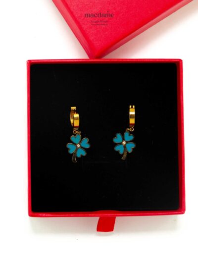 Boucles d’Oreilles Lumina – boucles d'oreilles femme en acier 316L, photo 2