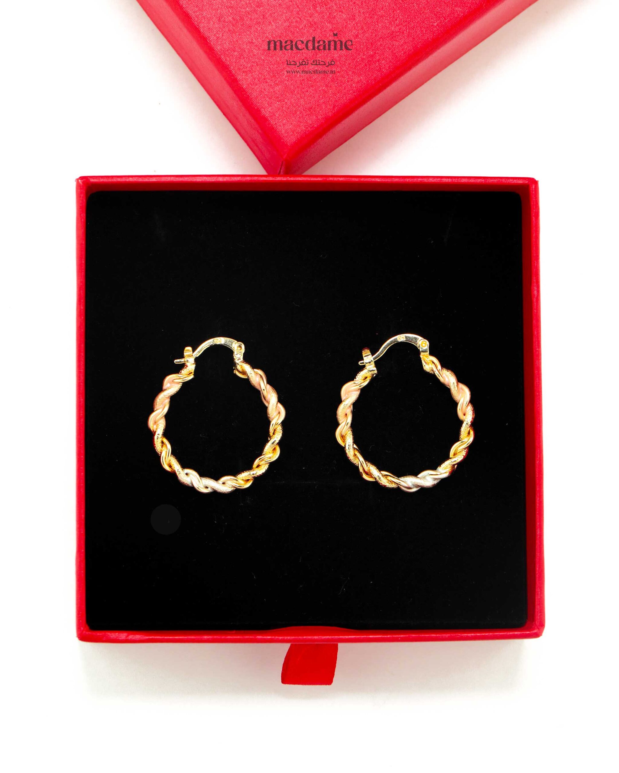 Boucles d'Oreilles Haneen – boucles d'oreilles femme en acier 316L, photo 2