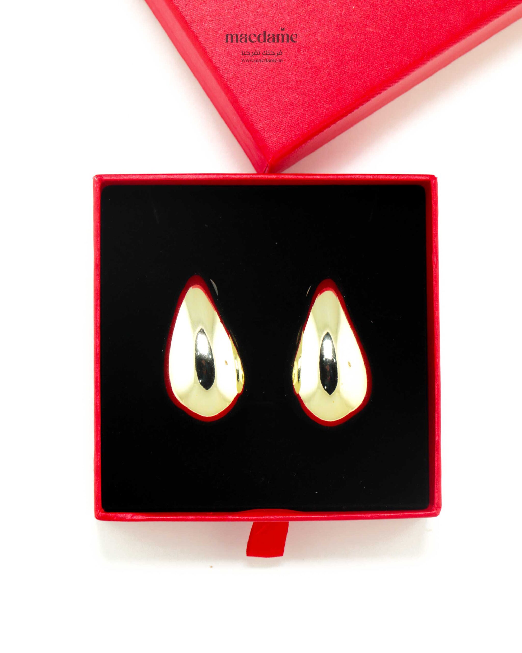 Boucles d’Oreilles Éclina – boucles d'oreilles femme en acier 316L, photo 2
