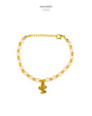 Bracelet Lumière Ivoire – bracelet femme en acier 316L, bijou cadeau Macdame