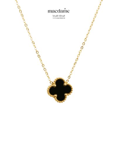 Collier Black Star – collier femme en acier 316L, bijou cadeau Macdame