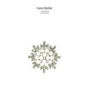 Broche Perle Glacée – broche femme en acier 316L, bijou cadeau Macdame