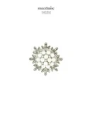 Broche Perle Glacée – broche femme en acier 316L, bijou cadeau Macdame