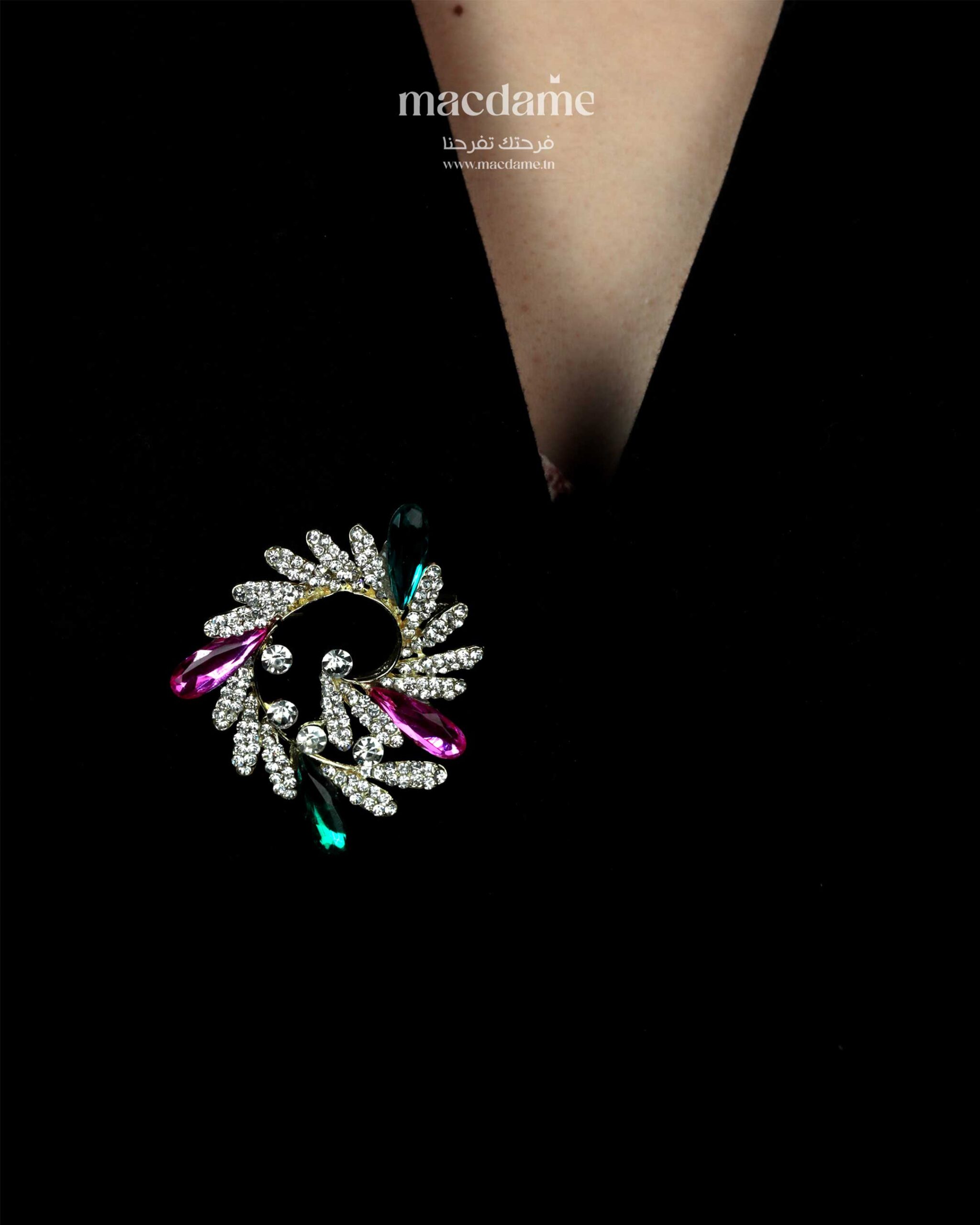 Broche Rare Bloom – broche femme en acier 316L, photo 2