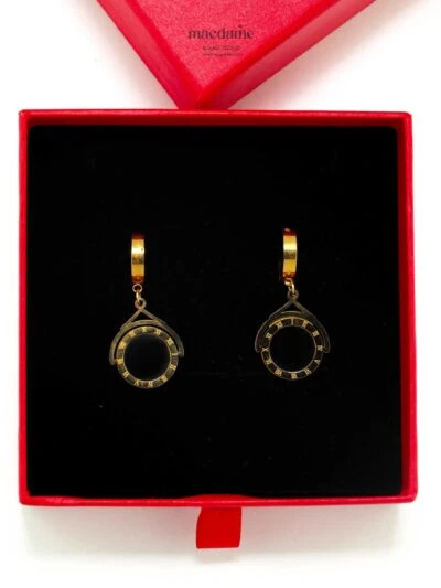 Boucles d'Oreilles Nooraniya – boucles d'oreilles femme en acier 316L, photo 2