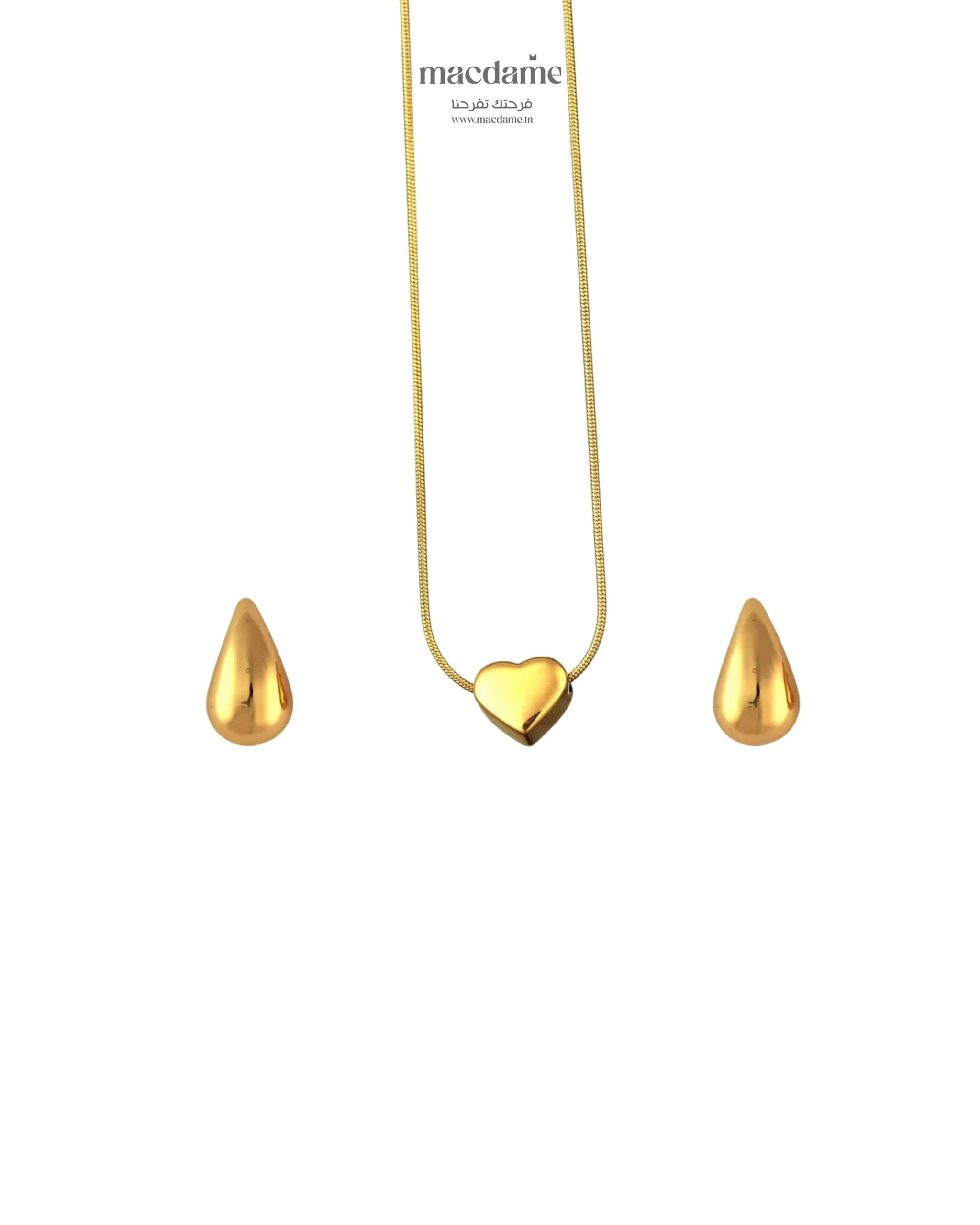 Coffret Close To Heart – coffret cadeau femme en acier 316L, bijou cadeau Macdame