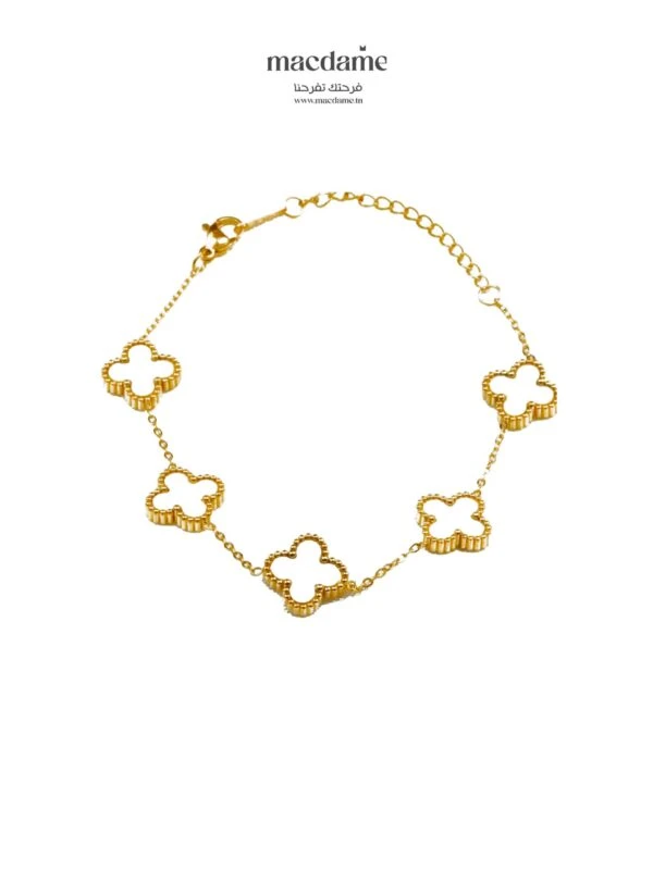 Bracelet Ligne d'Or – bracelet femme en acier 316L, bijou cadeau Macdame