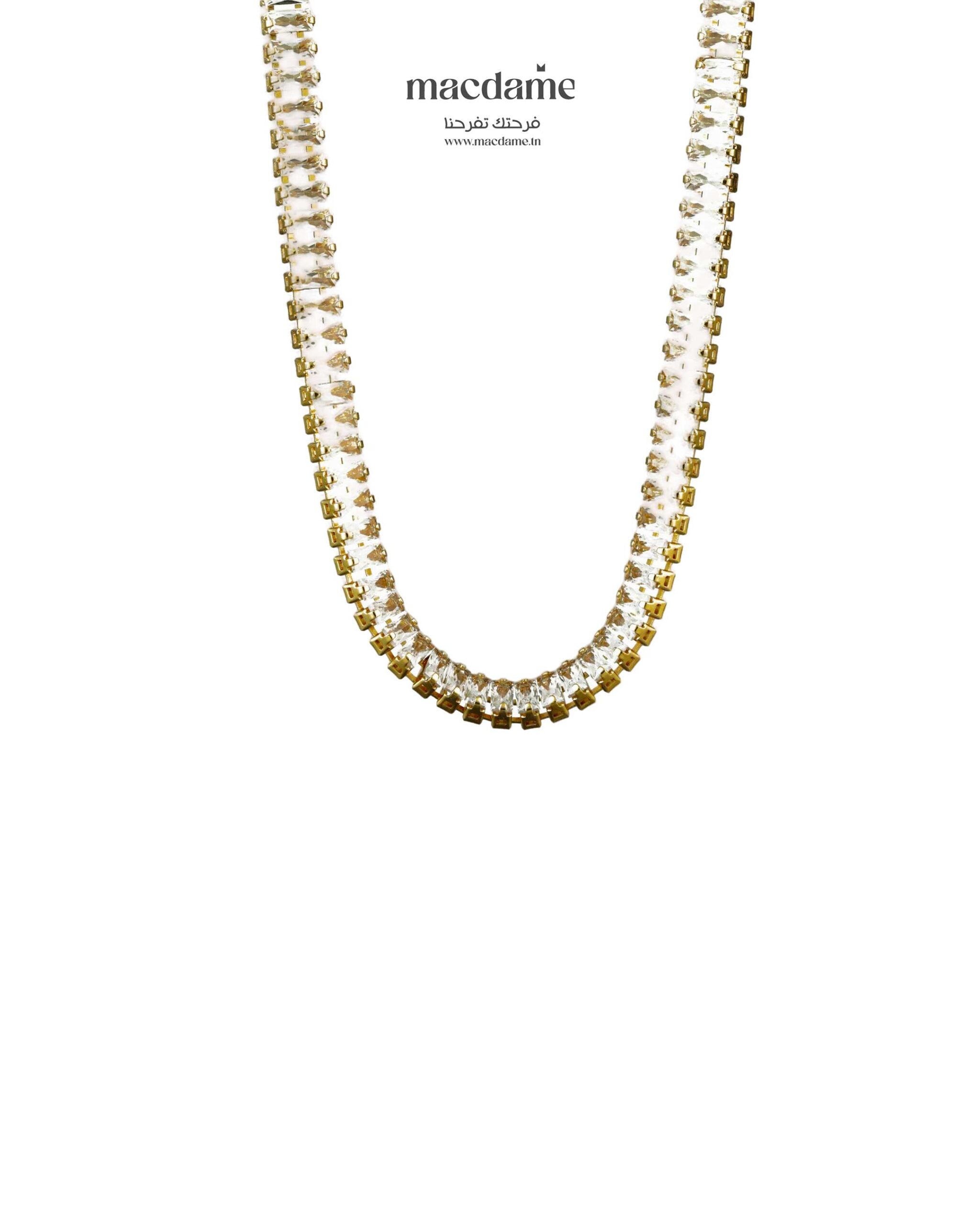 Collier Perle du Ciel – collier femme en acier 316L, bijou cadeau Macdame
