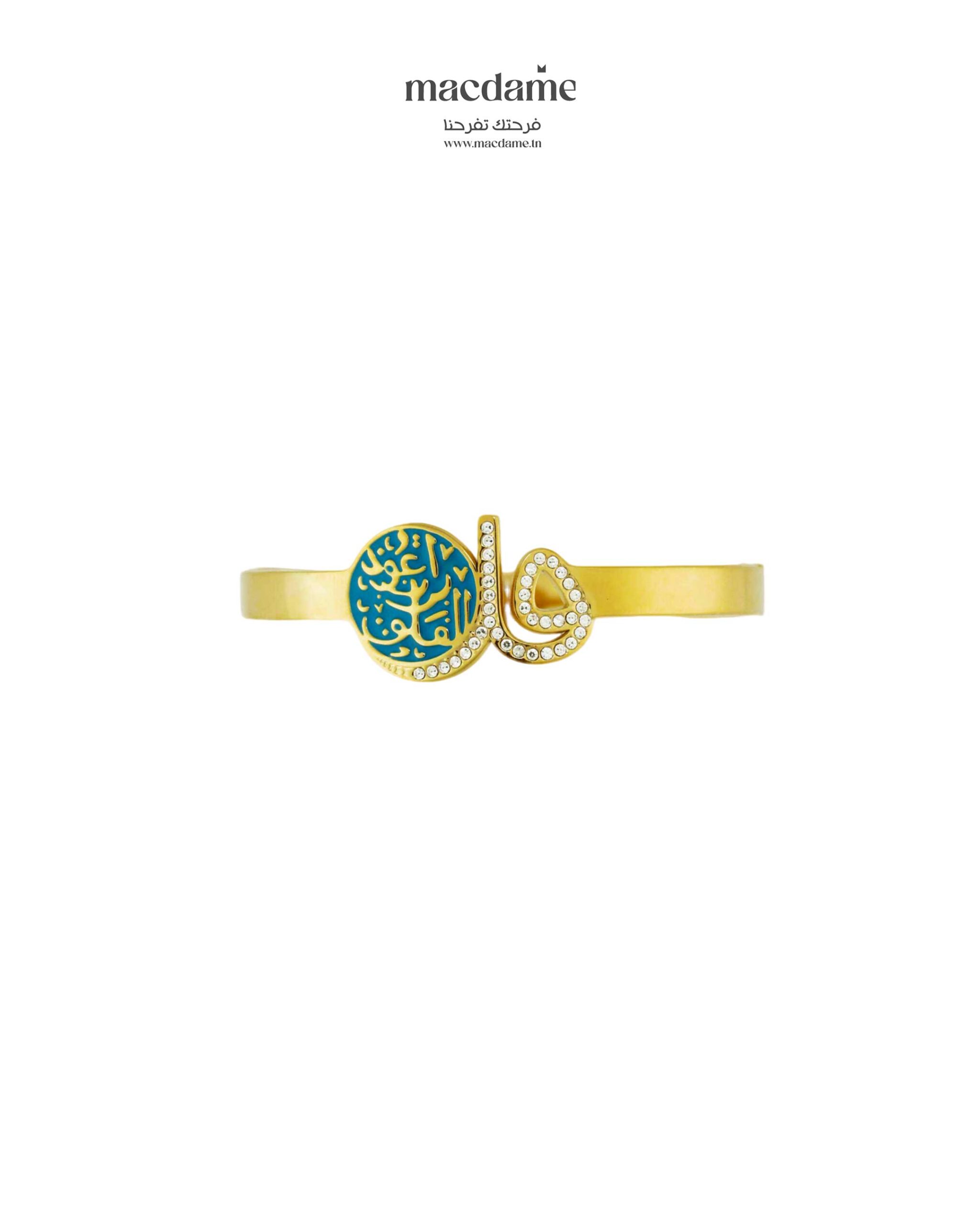 Bracelet Lueur Céleste – bracelet femme en acier 316L, bijou cadeau Macdame
