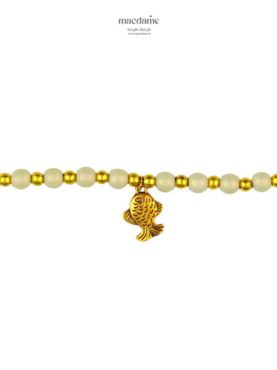 Bracelet Corail Doré – bracelet femme en acier 316L, photo 2
