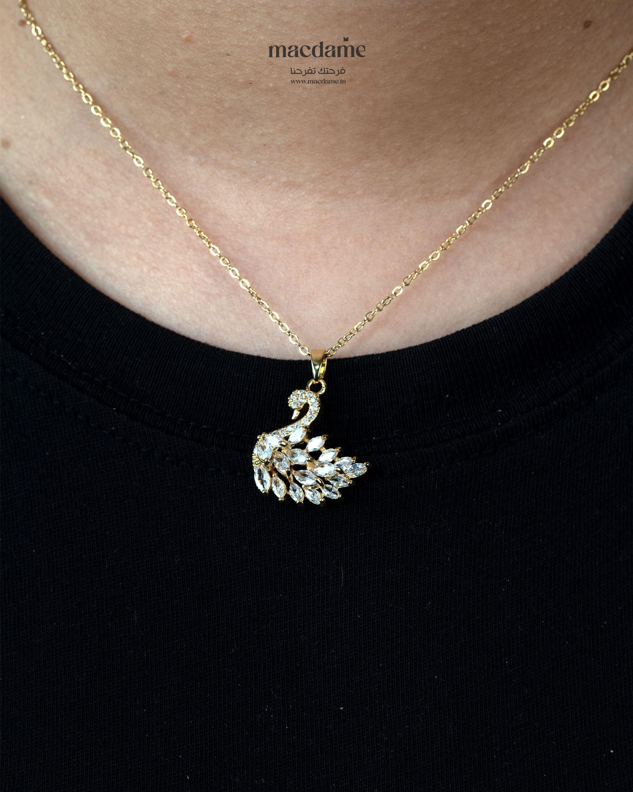 collier L'Infini Chic – collier femme en acier 316L, photo 3