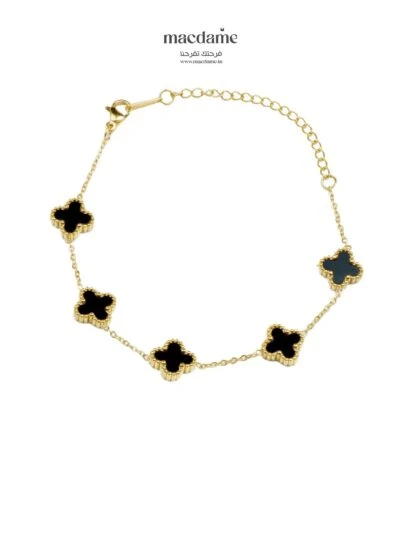 Bracelet Black Star – bracelet femme en acier 316L, bijou cadeau Macdame