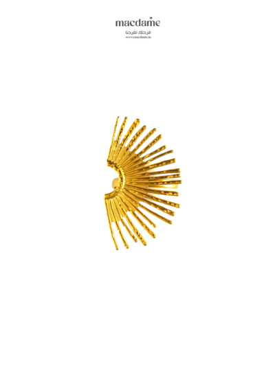 Bague Solaria – bague femme en acier 316L, bijou cadeau Macdame