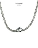Collier Méandres Célestes – collier femme en acier 316L, bijou cadeau Macdame