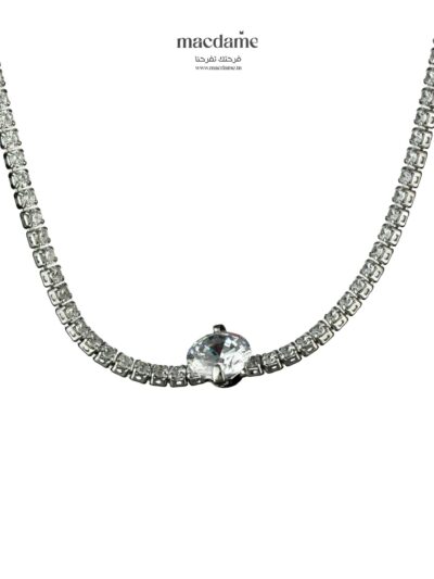 Collier Méandres Célestes – collier femme en acier 316L, bijou cadeau Macdame
